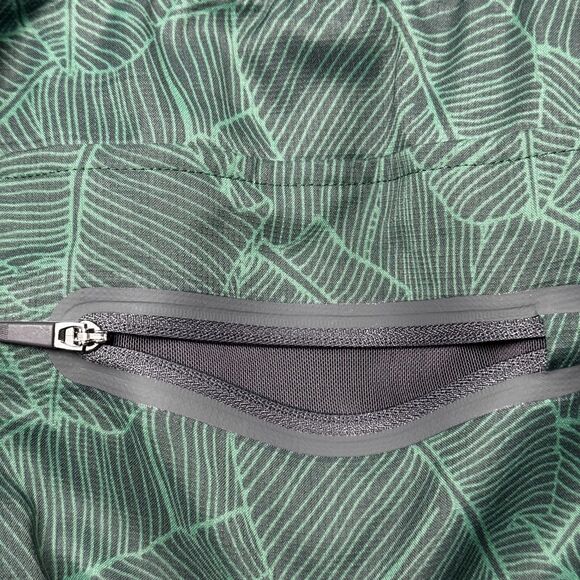 Mack Weldon Swim Trunk Mens Extra Large Green Tropical Drawstring Elastic Waist - Picture 9 of 14